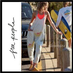 Free People Hot Shot Printed Onesie